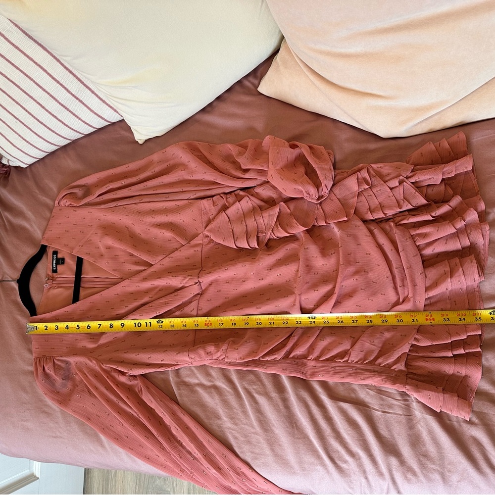 Express - Ruffle Mini Dress - Small - Picture 5 of 7